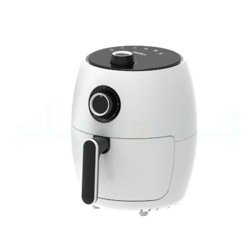 قلاية كولين هوائية 2 لتر 1000 واط ديجيتال ابيض