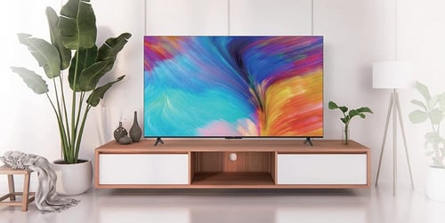 شاشة TCL جوجل تي في مقاس 55 بوصة بدقة 4K