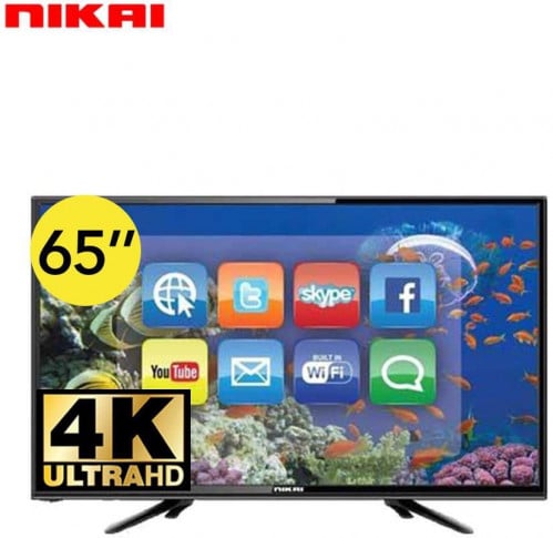 شاشة نيكاي 65 بوصة ويبس سمارت 4K