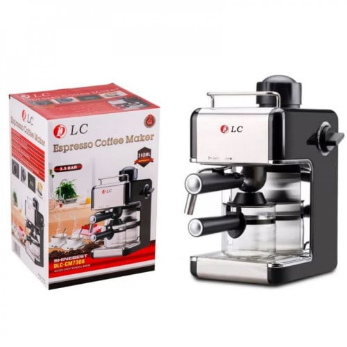 ماكينة DLC لتحضير قهوة الاسبريسو والكابتشينو - سعة...