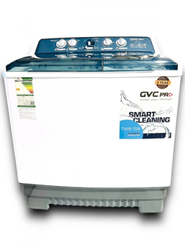 غسالة جي في سي حوضين 7 كيلو