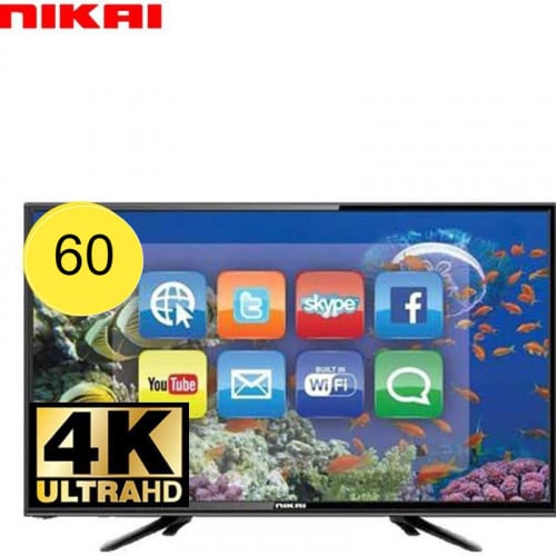 شاشة نيكاي 60 بوصة سمارت 4K