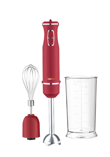 كولن خلاط يدوي 2 في 1 500 واط احمر