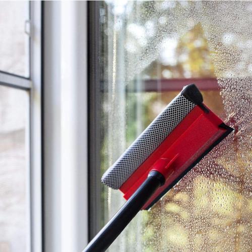 ممسحة نافذة احترافية | اداة 2 في 1 للزجاج | شفرة م...