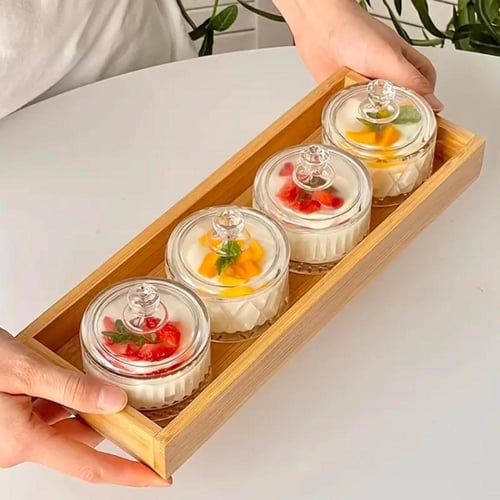 سكريه زجاج كريستالية بحجم صغير | 6 قطع (متوفر مودي...