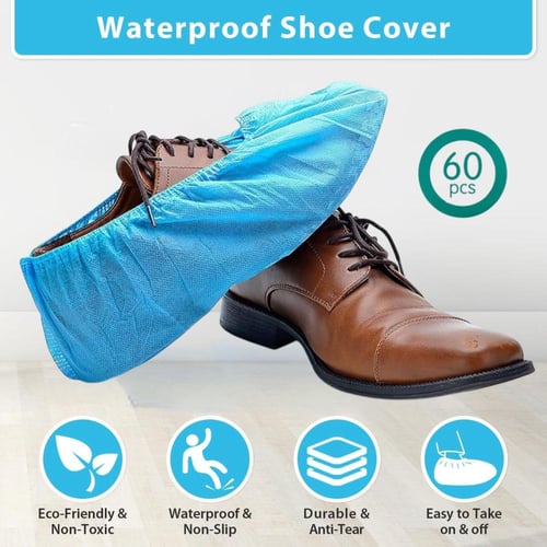 اغطية احذية للاستعمال مرة واحدة (60 قطعة) غير قابل...