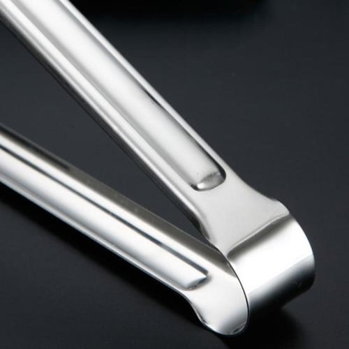 ملقط طعام استيل مسطح بيضاوي (29سم)