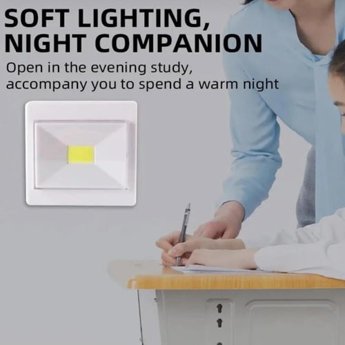 مصباح جداري ليد ( 3 حبات ) يعمل بالبطارية مع اضاءة...