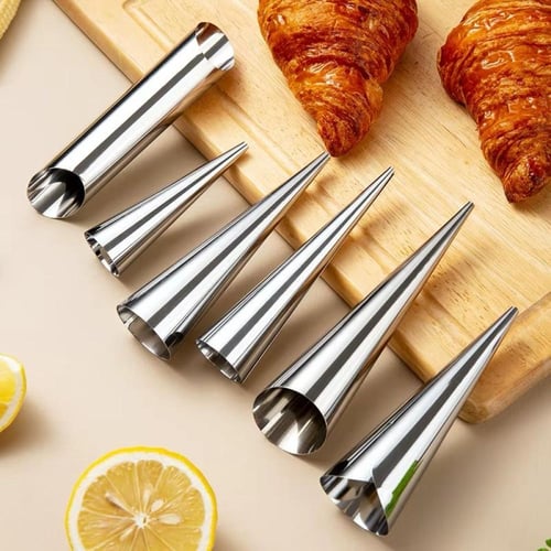 قمع معجنات وفطائر ستيل مخروطي (متوفر 3 احجام)