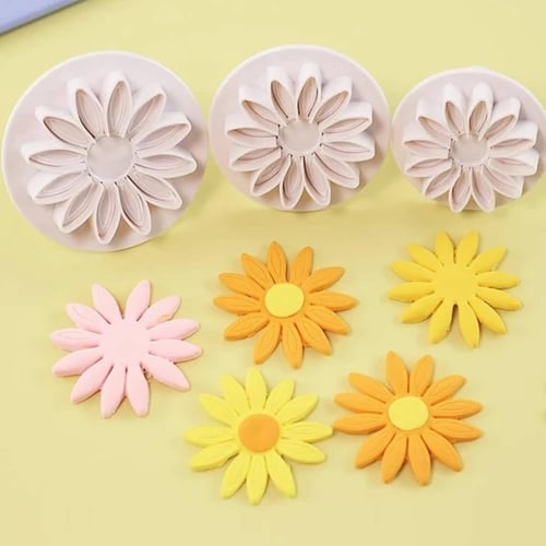 مكبس بسكويت زهرة الشمس | 3 قطع | متوفر مقاسين