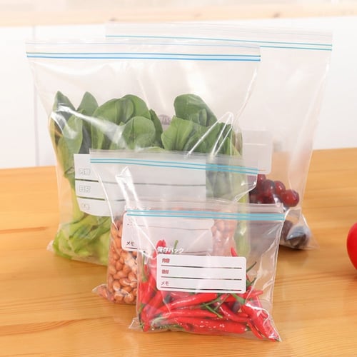 اكياس حفظ الطعام بسحاب (متوفر اكثر من مقاس)