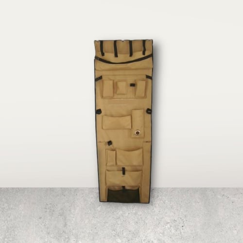 منظم معلق على الباب لأدوات العناية والتنظيف وعدة ا...