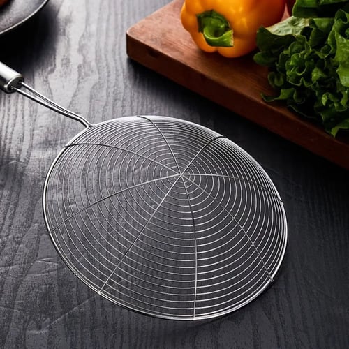 مصفاة قلي يد معدن