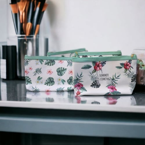 حقيبة مستحضرات التجميل والمكياج (متوفر 3 الوان)