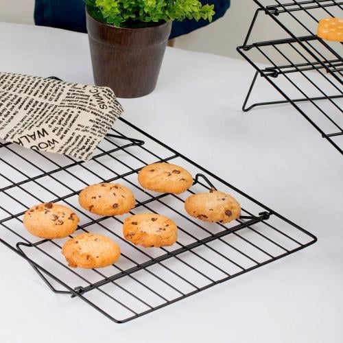 شبك تبريد المخبوزات معدني للكوكيز والكيك - ارتفاع...