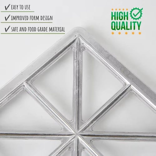 قالب المنيوم لصناعة السمبوسة والفطائر