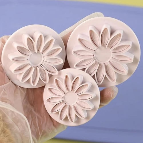 مكبس بسكويت زهرة الشمس | 3 قطع | متوفر مقاسين