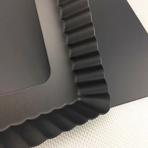 صينية تارت مربعة بقاعدة متحركة | 21 سم