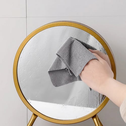 فوط ومناشف تنظيف قطنية مايكروفايبر ملونة بعلبة اني...