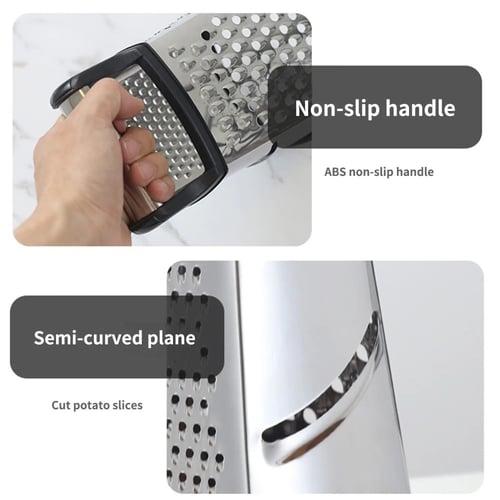 مبشرة رباعية الجوانب من ستانلس ستيل (متوفر حجمين)