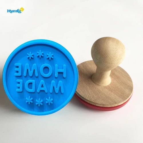 ختم الكيك والمعجنات والبسكويت بعبارة HOME MADE