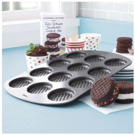 صينية بسكويت الكليجا 12 كوب تيفال غير لاصق