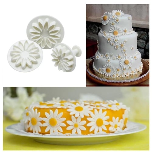 مكبس بسكويت زهرة الشمس | 3 قطع | متوفر مقاسين