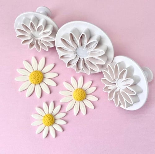 مكبس بسكويت زهرة الشمس | 3 قطع | متوفر مقاسين