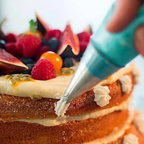 مجموعة اقماع تزيين الكيك 14 قطعة