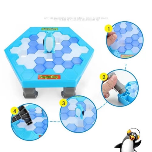 لعبة البطريق ومطرقة الجليد