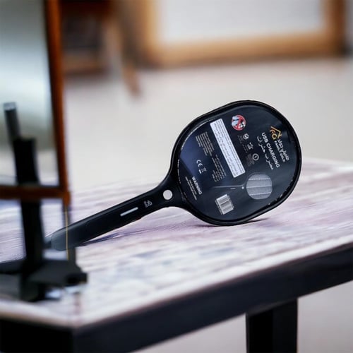 مضرب كهربائي صاعق لقتل البعوض والحشرات قابل للشحن...