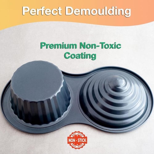 قالب كب كيك جامبو من خانتين