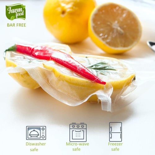 مجموعة اكياس لجهاز شفط وتغليف الطعام وشفط الهواء (...