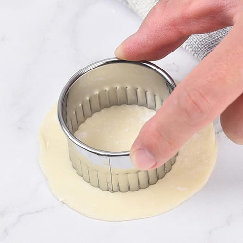 مجموعة قطاعات معجنات دائرية من 3 قطع ( مشرشره )