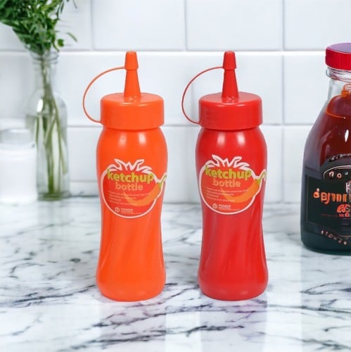 علب كاتشب ملونه - 2 حبات - صناعة تايلندية (متوفر 3...