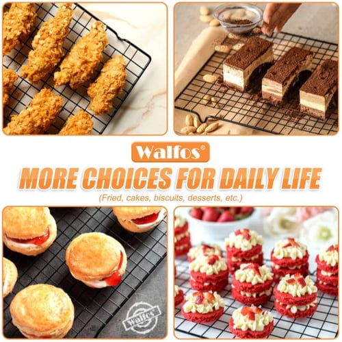 شبك تبريد المخبوزات معدني للكوكيز والكيك - ارتفاع...