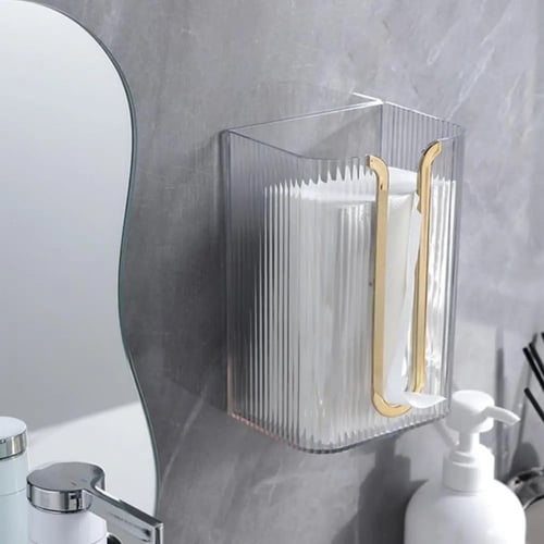 حامل مناديل بلاستيك معلق (متوفر 3 الوان)