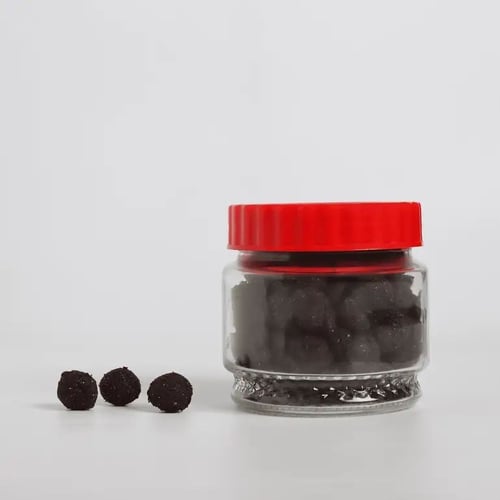 كرتون علب بخور زجاج بغطاء احمر 1000/500/250 جرام (...