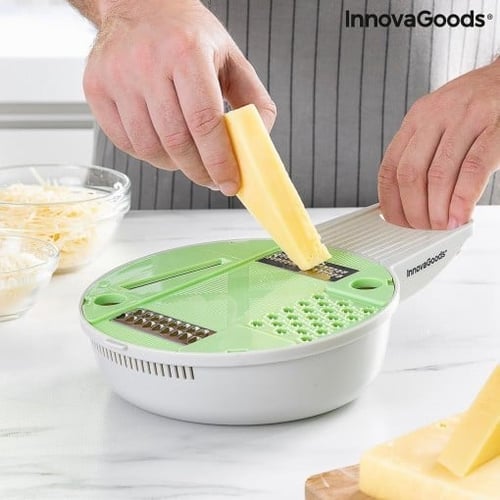 ‎مبشرة خضار يدوية متعددة الوظائف 6 في 1