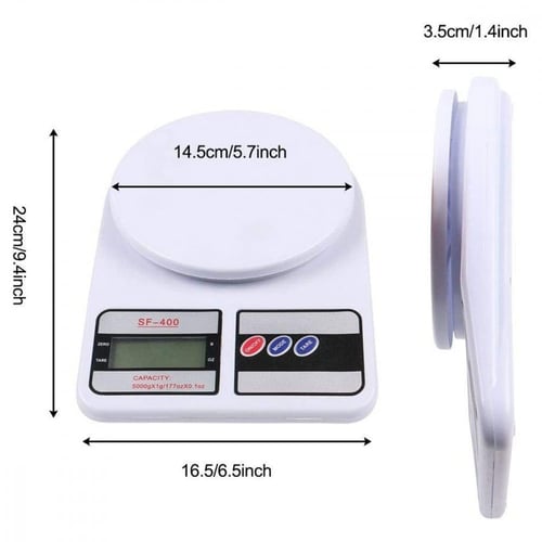 ميزان مطبخ رقمي متعدد الوظائف | 10 كيلو