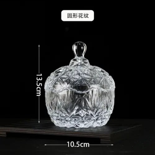 سكريه زجاج كريستالية | 13.5سم