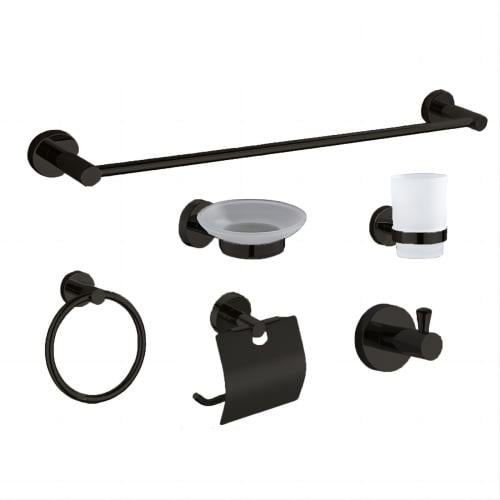 طقم اكسسوار 6قطع مدور-Disegno-متعدد الألوان