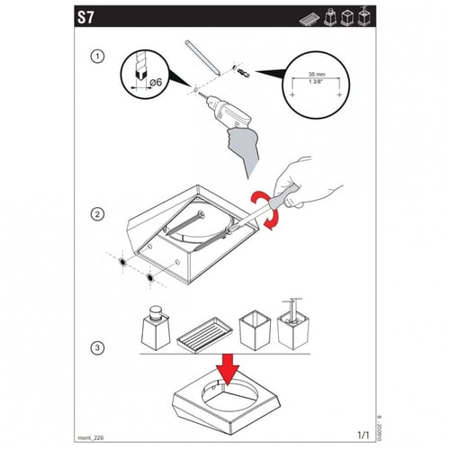 حامل فرش تنظيف ذهبي 164974 SONIA S7-S8