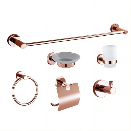 طقم اكسسوار 6قطع مدور-Disegno-متعدد الألوان