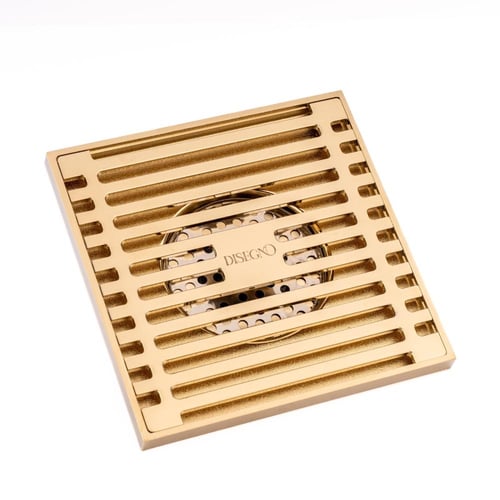 صفاية شاور شبك نحاس 15*15 سم مع رداد -متعدد الألوا...