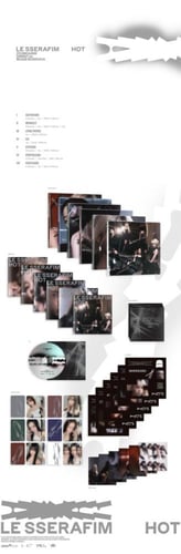 LE SSERAFIM 5th Mini Album 'HOT'