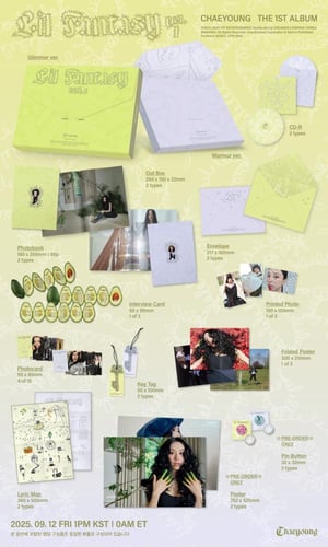 CHAEYOUNG THE FIRST ALBUM "LIL FANTASY vol.1