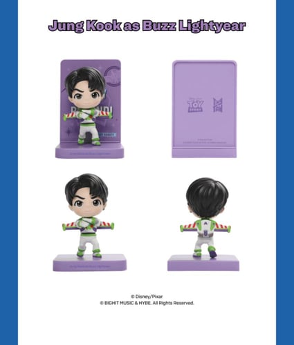 BTS TINYTAN TOYSTORY FIGURE
