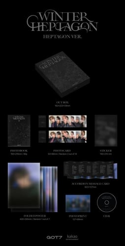 GOT7 Mini Album WINTER HEPTAGON