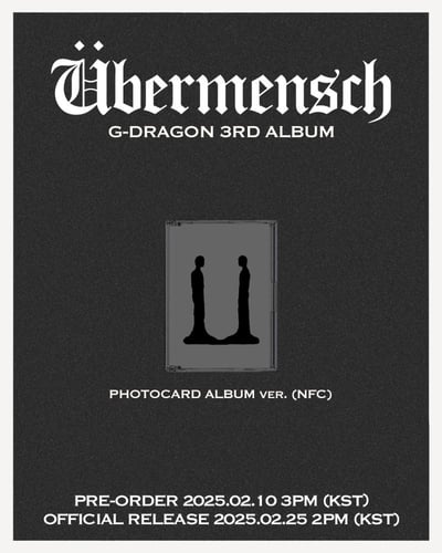 G-DRAGON 3RD ALBUM [Übermensch]
